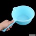 uxcell Plastic Kitchen Non-slip Grip Water Pouring Ladle Scoop 31.5cm Length 2 Pcs Light Blue - B06Y11NWDZ